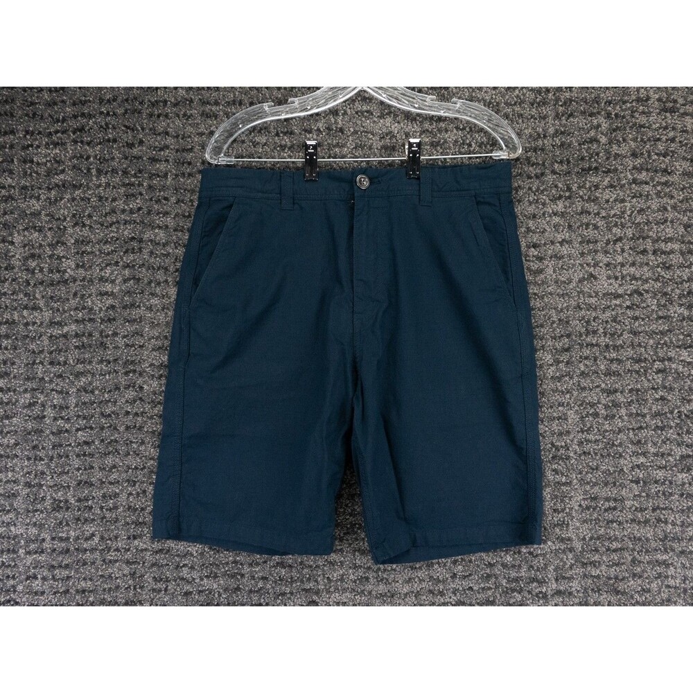 Rodd & Gunn Shorts Mens 32 (Tag 33) Navy Blue Stretch Chino Casual Preppy Golf